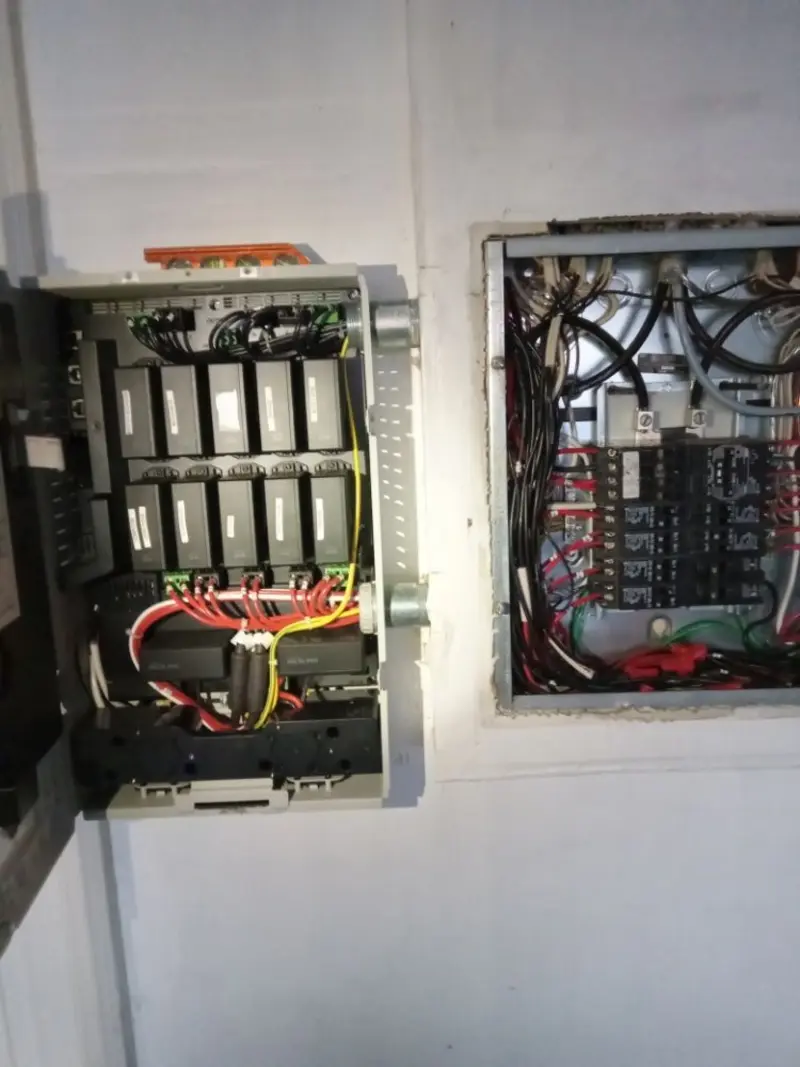 Electrical panel upgrade completed for Commercial Electrician Services in Sanbornton